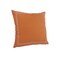 Edge Collections - 20" x 20" - Orange - Geometric Decorative Pillow for Home Accent - 1 Piece
